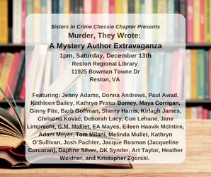 Murder, They Wrote: A Mystery Authors Extravaganza