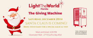 Giving Machine Event with Meet and Greet: Santa Claus