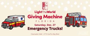 Giving Machine Event with Emergency Trucks