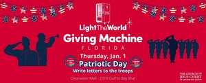 Giving Machine Event with Patriotic/Military Day