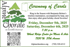 Alpine Chorale Christmas Concert