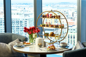 December Afternoon Tea at The Ritz-Carlton, Portland