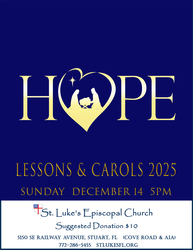 Service of Lessons & Carols at St. Luke's Episcopal Church