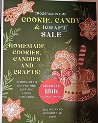 Cookie, Candy, Craft Sale