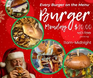 $10 Burgers Mondays