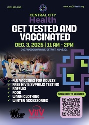Central City Health Offers Flu Vaccines, Free HIV & Syphilis Testing