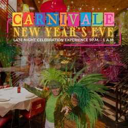 New Year's Eve Late-Night Celebration Experience at Carnivale Chicago