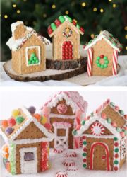Kingsburg Library Kids Craft - Gingerbread House!!