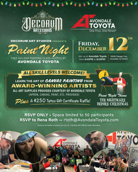 Decorum Art Studios presents Paint Night