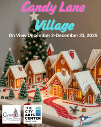 Candy Lane Village and Local Art Exhibit