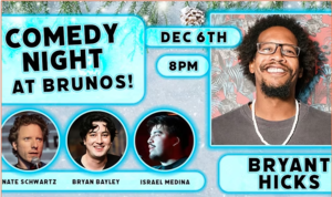 Comedy Night at Bruno's!