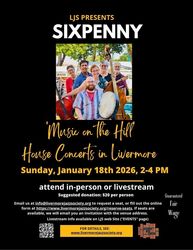 House Concert in Livermore -- Sixpenny