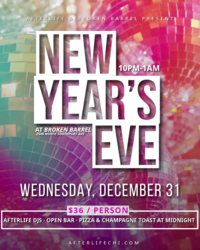 NYE at BROKEN BARREL