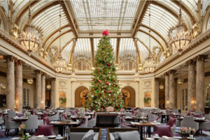 Palace Hotel Celebrates 150th Anniversary with a Festive Christmas Tree Lighting Ceremony