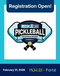 LUNG FORCE Pickleball Tournament