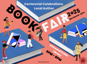 Book signings scheduled for Kirkwood Library Centennial Celebration on Friday, December 12