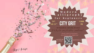 Modern Calligraphy for Beginners at City Grit