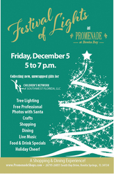 Promenade’s Festival of Lights/Photos with Santa & Toy Drive