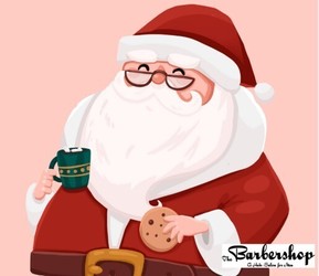 Santa at The Barbershop
