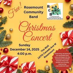 Rosemount Community Band Christmas Concert