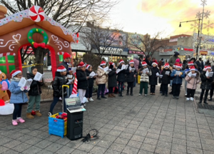Sparkling the Heart of Fordham Holiday Tree Lighting