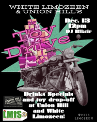 White Limozeen x Union Hill Trading Post Host Toy Drive