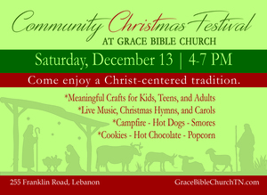 FREE Community Christmas Festival