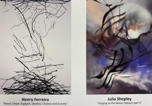 Traces and Transitions, work of Henry Ferreira and Julia Shepley