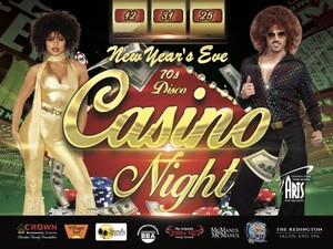 NYE 70s Disco Casino Night