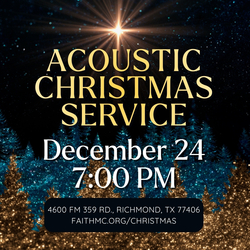 Acoustic Candlelight Christmas-Dec. 24 7:00 pm-4600 FM 359 Rd, Richmond, TX 77406