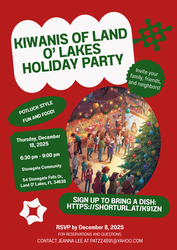 Kiwanis of Land O Lakes Holiday Party
