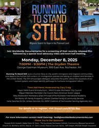 Worldwide Documentaries invites you to a special screening of 'Running To Stand Still'