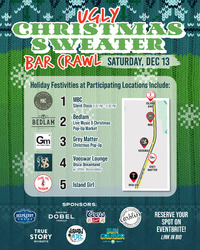 MBC’s Ugly Christmas Sweater Bar Crawl
