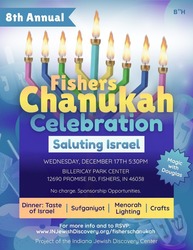 Fishers Chanukah Celebration- Saluting Israel