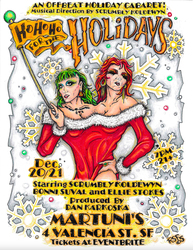 Ho Ho Ho for the Holidays: A Naughty & Nice Cabaret at Martuni's on Dec 20-21 at 7pm