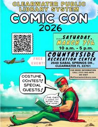 Clearwater Library Comic Con 2026