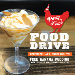 Party Fowl Food Drive
