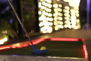 Date Night: Mini Glow Golf at the Botanical Gardens