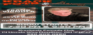 Comedian Frank Vignola at Krackpots Comedy Club