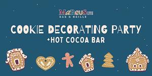 Kids' Holiday Cookie Decorating Party at Marcus Live! Bar & Grille