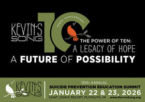 Kevin’s Song Hosts 10th Annual Suicide Prevention Education Summit