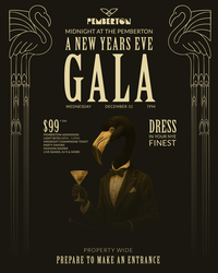 Midnight at The Pemberton: A New Years Eve Gala