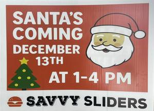 Santa Is Coming To Savvy Sliders In Plymouth!