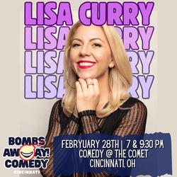 Comedy At The Comet | LISA CURRY