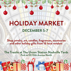 Nashville Yard's Holiday Market