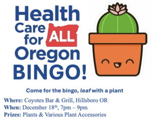 Plant Bingo for Universal Healthcare