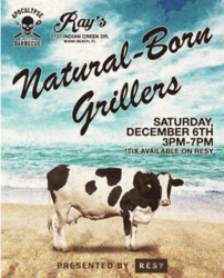 'Natural Born Grillers' Apocalypse BBQ x Ray’s Hometown Bar Miami