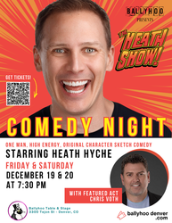The Heath Show – One Man High-Energy Comedy