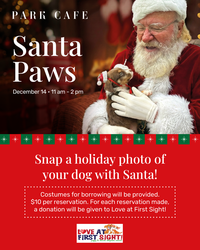 Santa Paws at Park Cafe