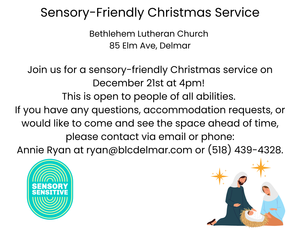 Sensory Friendly Christmas Service